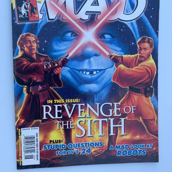 Obi-wan kenobi Anakin Skywalker Mad Magazine - Picture 2 of 2